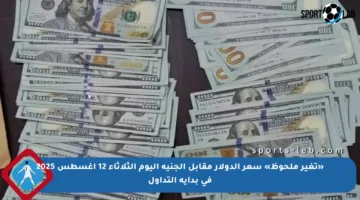 «تغير ملحوظ» سعر الدولار مقابل الجنيه اليوم الثلاثاء 12 أغسطس 2025 في بداية التداول